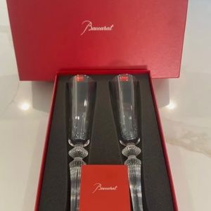 Baccarat Champagne flutes